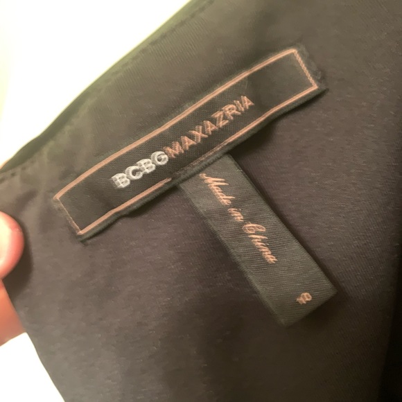 BCBGMAXAZRIA Black Minidress size 10 - Picture 2 of 4